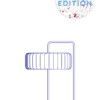 Limited Edition TR36 Bordlampe Blå 3/8
