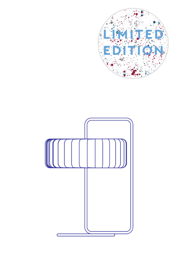 Limited Edition TR36 Bordlampe Blå 3/8