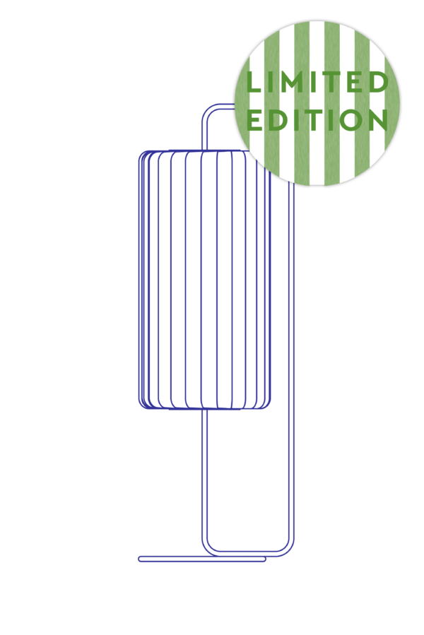 Limited Edition TR37 gulvlampe grøn 3/8